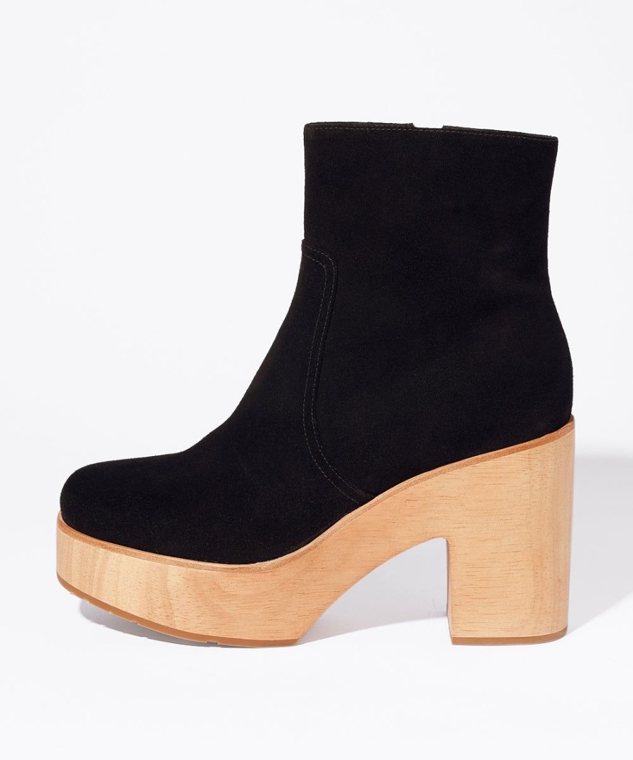 Charlotte Stone Paz In Black Suede Best