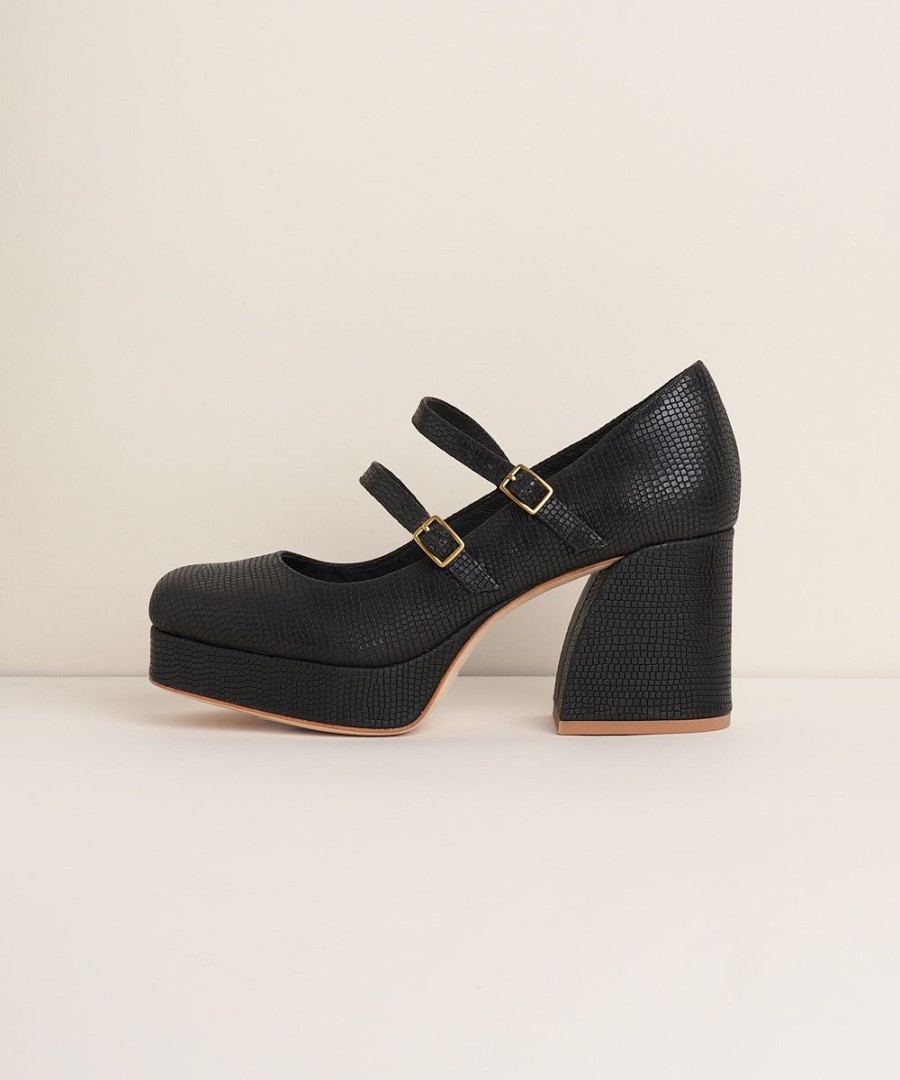 Charlotte Stone Bizzy In Black Clearance