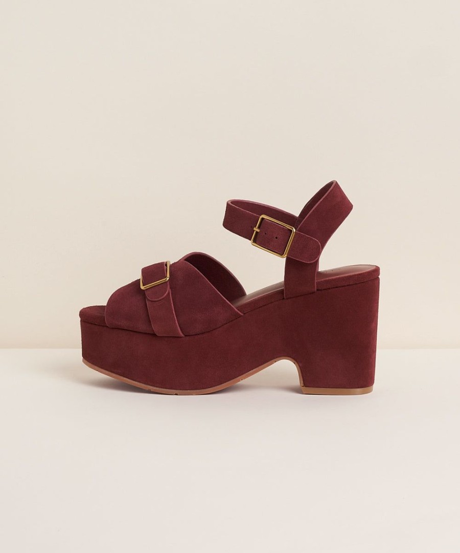 Charlotte Stone Raf In Merlot New