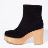 Charlotte Stone Paz In Black Suede Hot